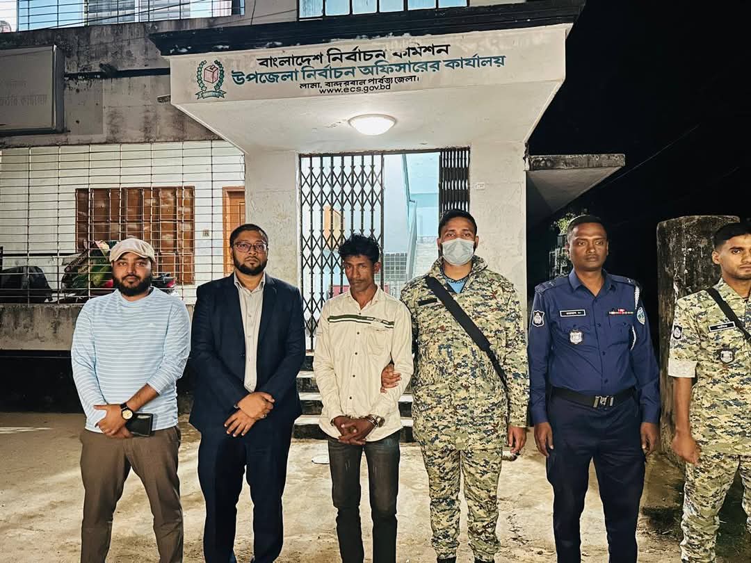 লামায় ভুয়া জন্মসনদ দিয়ে স্ত্রীকে ভোটার করার চেষ্টায় ইউপি সদস্য কারাগারে