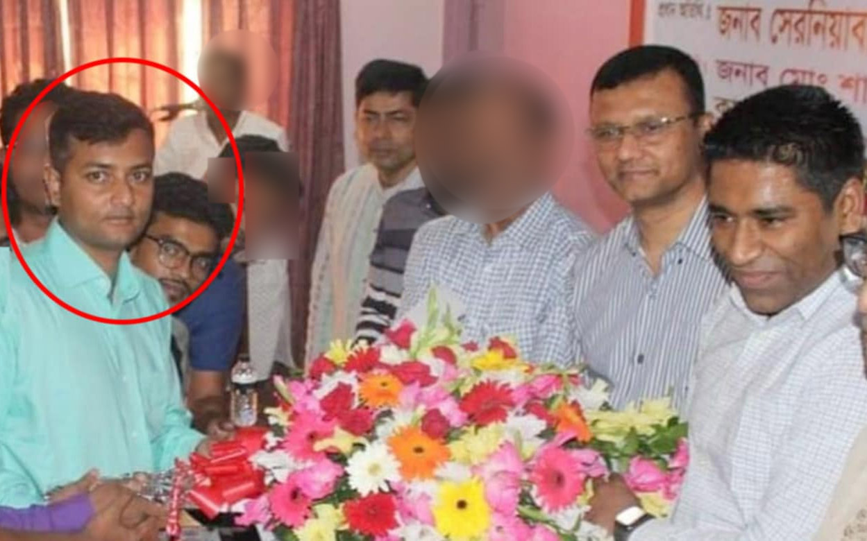 সাদিক আব্দুল্লাহর কর্মী রাতুল বীরদর্পে প্রকাশ্যে, এলাকায় নানা প্রশ্ন