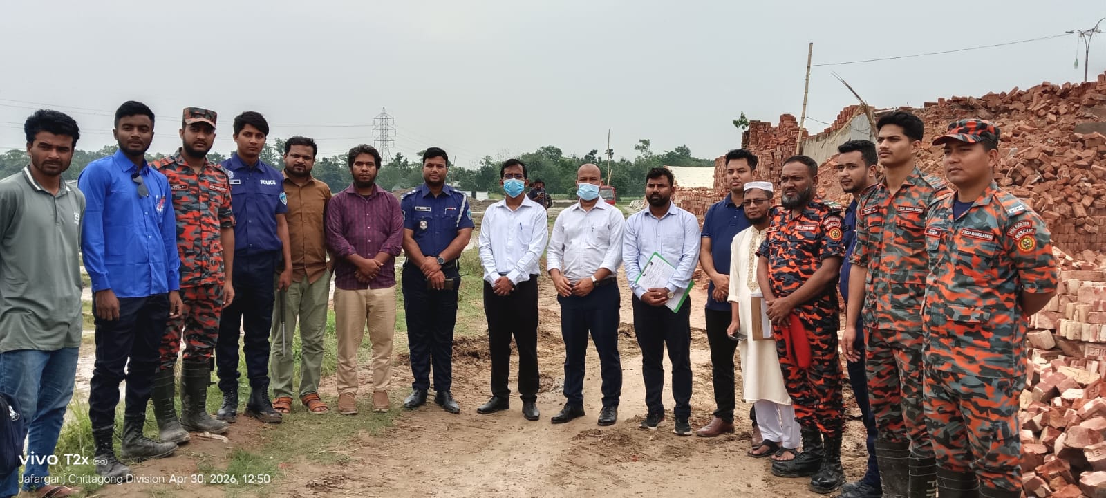 দেবিদ্বারে অবৈধ ইটভাটায় মোবাইল কোর্ট: ১.৫ লাখ টাকা জরিমানা, চিমনি ও কাঁচা ইট ধ্বংস