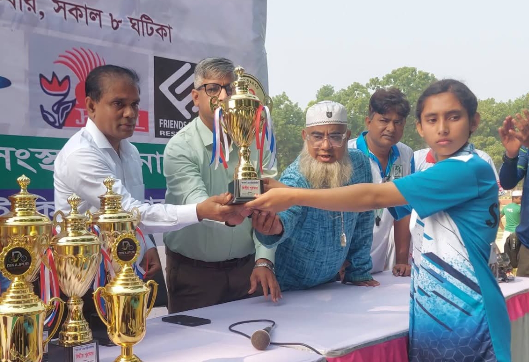 দিনাজপুরে বাংলা নববর্ষ উপলক্ষে সাইক্লিং প্রতিযোগিতা অনুষ্ঠিত