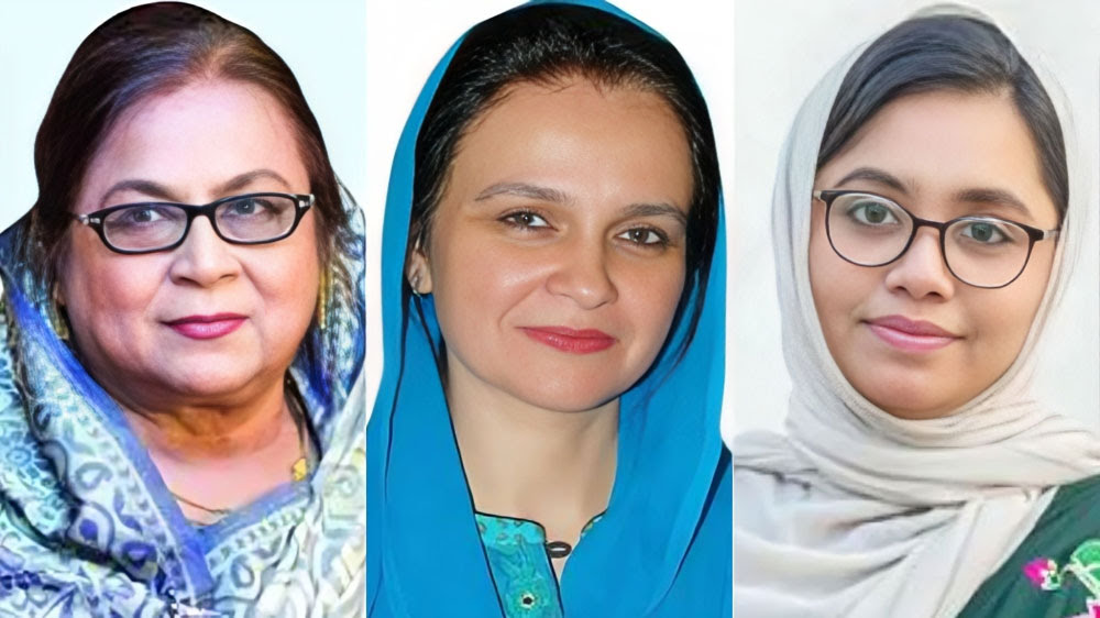 সংরক্ষিত নারী আসন: বরিশাল বিভাগে মনোনয়ন পেলেন ৩ নেত্রী