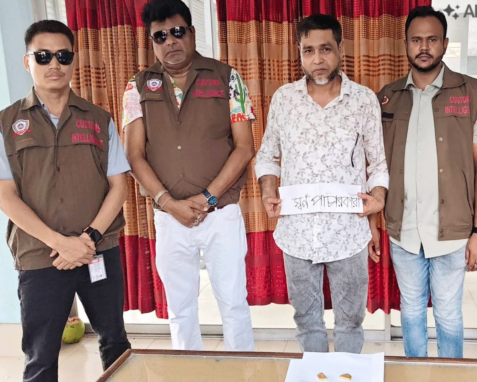 তল্লাশিতে মিললো না শরীরে থাকা সোনার পেস্ট, এক্সরেতে ধরা
