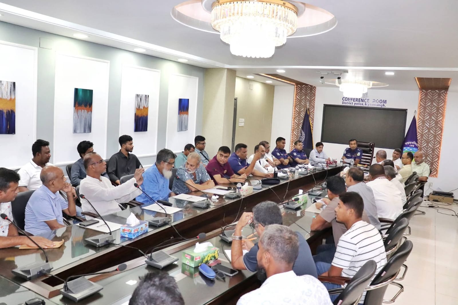 পুলিশ সুপার কাপ প্রথম বিভাগ ক্রিকেট লীগ-২০২৬ উপলক্ষে আলোচনা সভা অনুষ্ঠিত